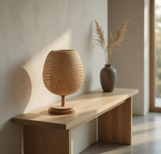 7 idées de lampes pour une chambre cocooning Wabi-Sabi